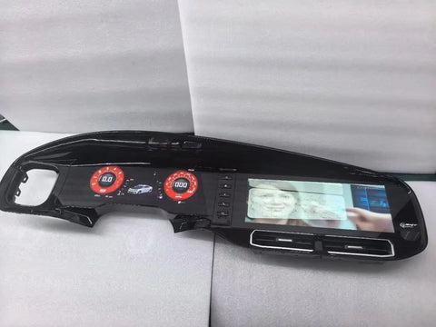 24.6" Android Car Radio and Digital Cluster For Dodge Charger 2011-2019 Auto Carplay Stereo Multimedia Player GPS DSP Head unit