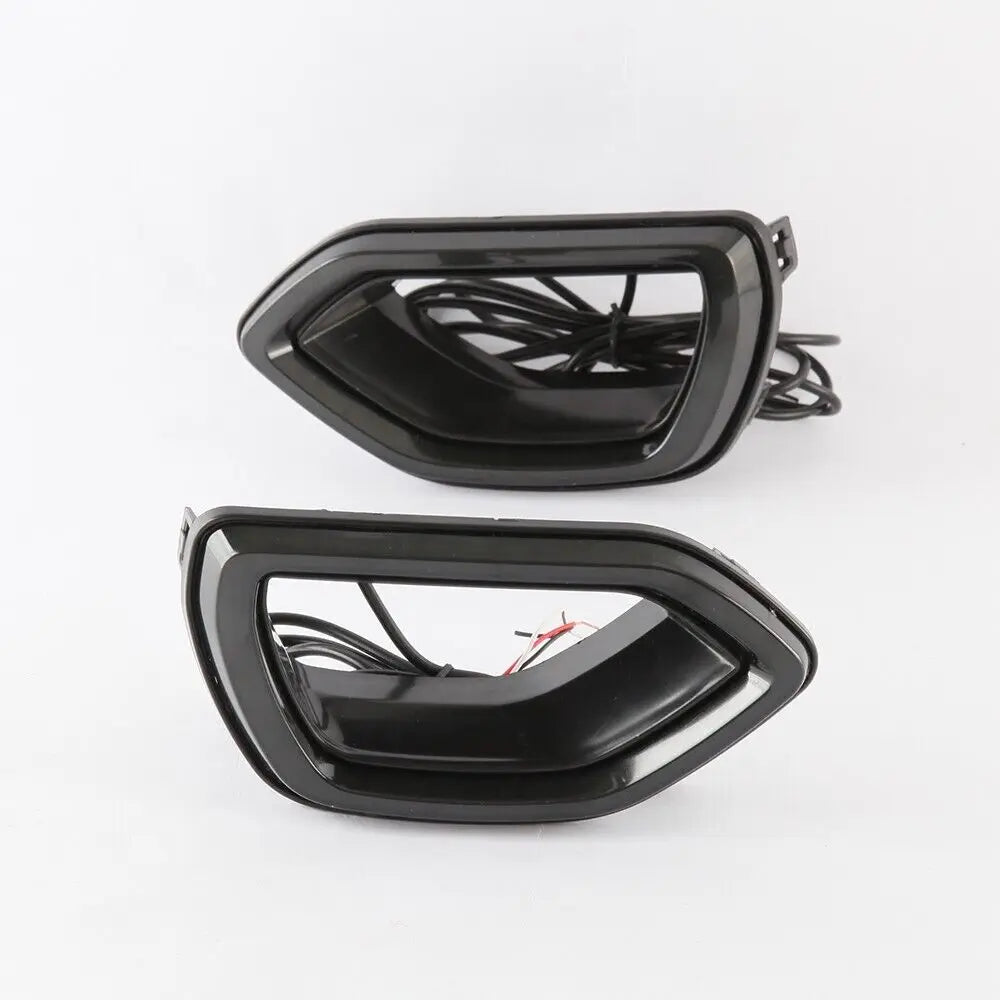 For 2015-2019 Dodge Charger SRT/Scat Pack LED Snorkel Lights w / DRL AddictiveLighting