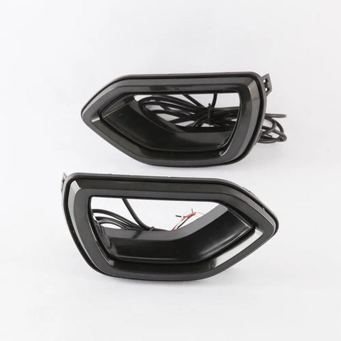 For 2015-2019 Dodge Charger SRT/Scat Pack LED Snorkel Lights w / DRL AddictiveLighting