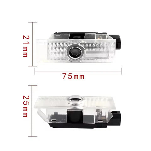 HD Car Door Welcome Light Led Projector Lamp For DODGE Challenger SRT Scat Pack Demon Charger Hellcat